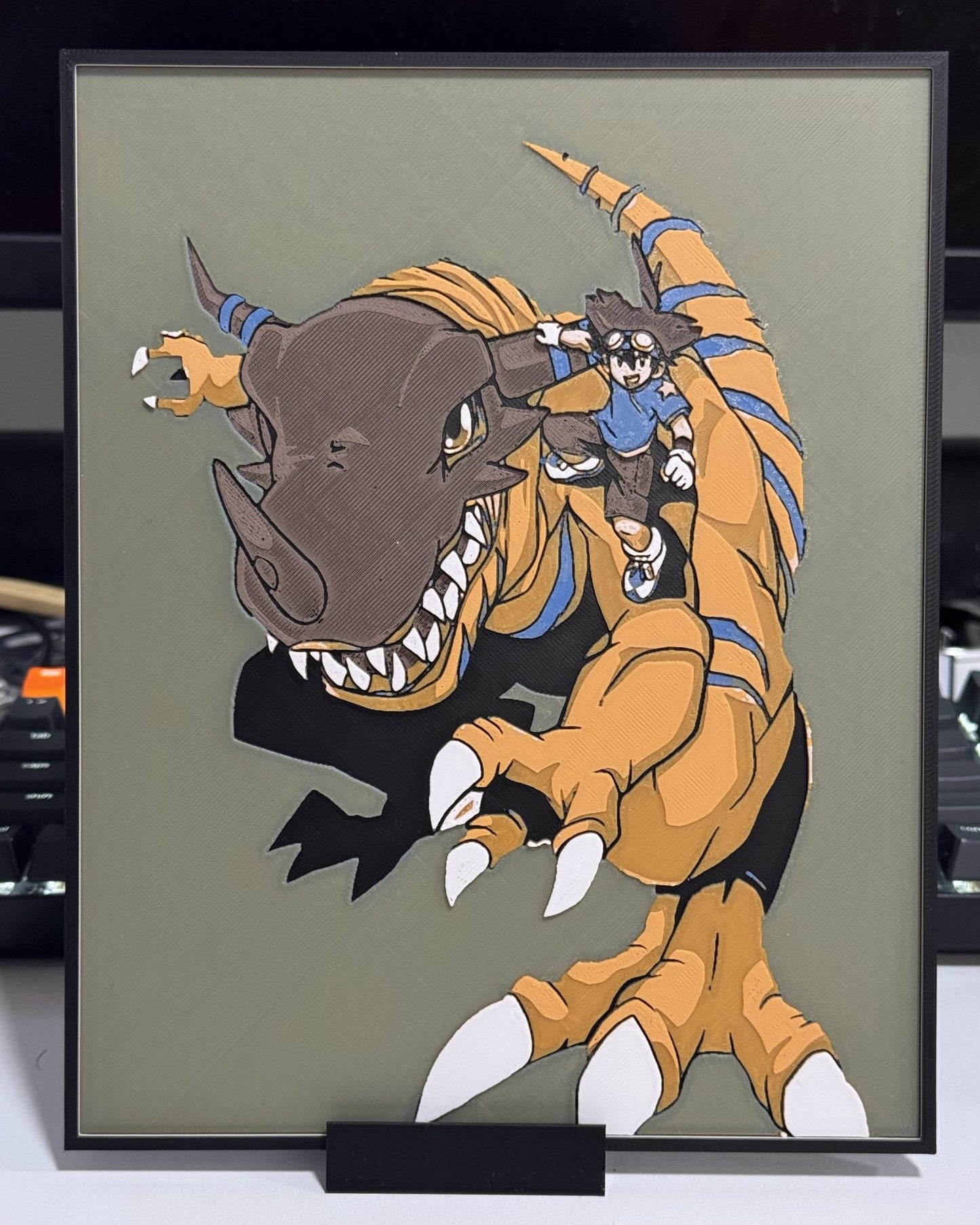 Greymon and Tai