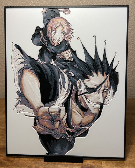 Kenpachi and Yachiru