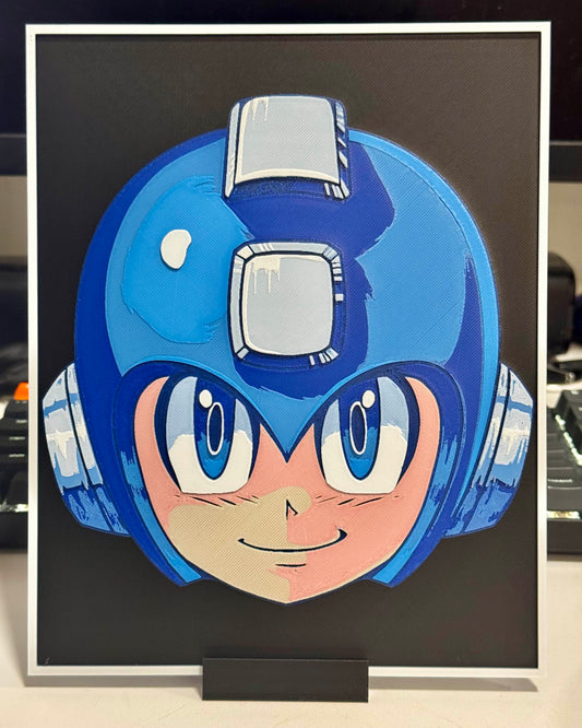 Mega Man Closeup