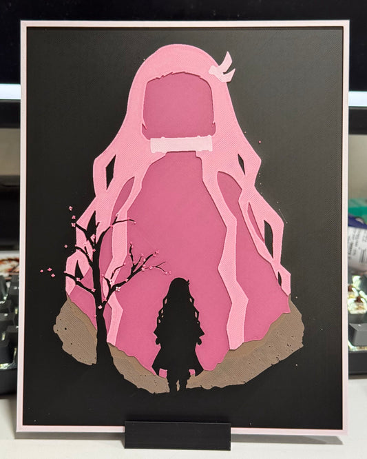 Nezuko Kamado Silhouette