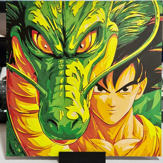 Goku and Shenron
