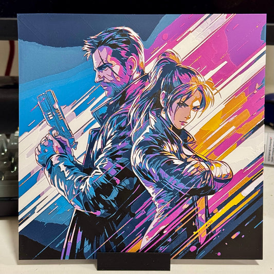 K and Joi (Blade Runner 2049)