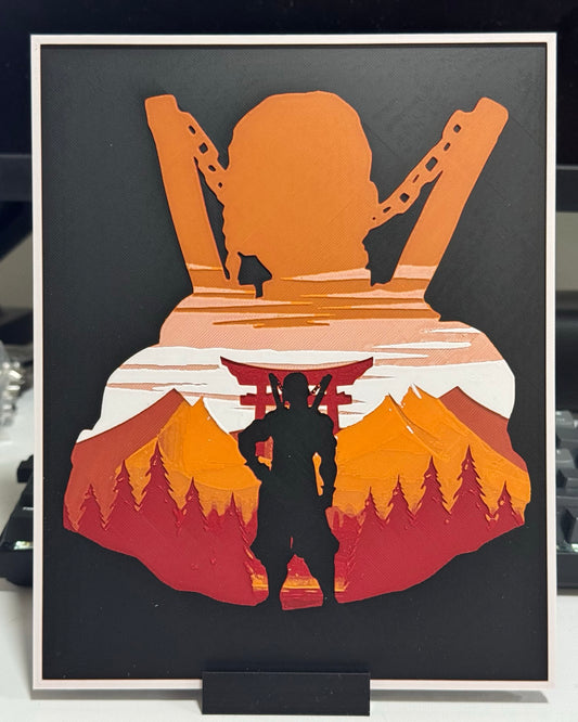 Tengen Uzui Silhouette