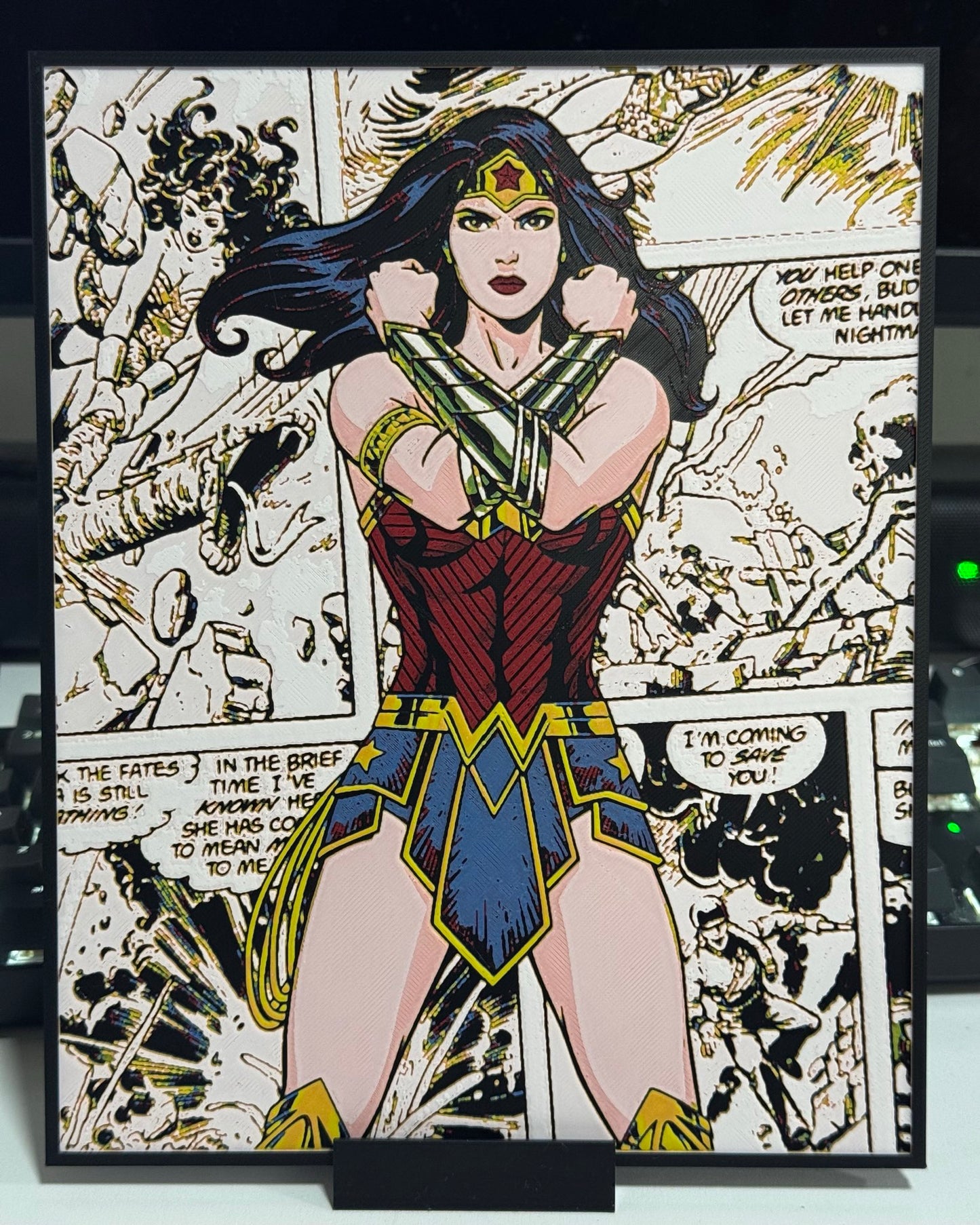 Wonder Woman Panel Burst