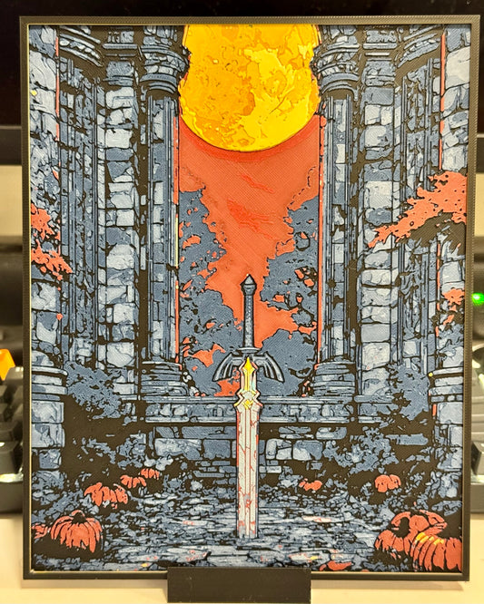Master Sword Moonlit Ruins