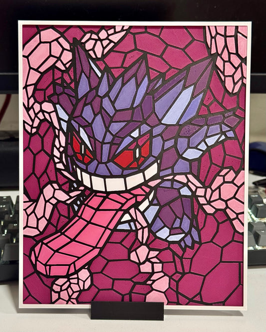Stained Glass Gengar