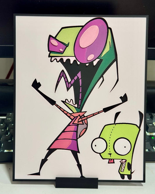 Invader Zim and GIR