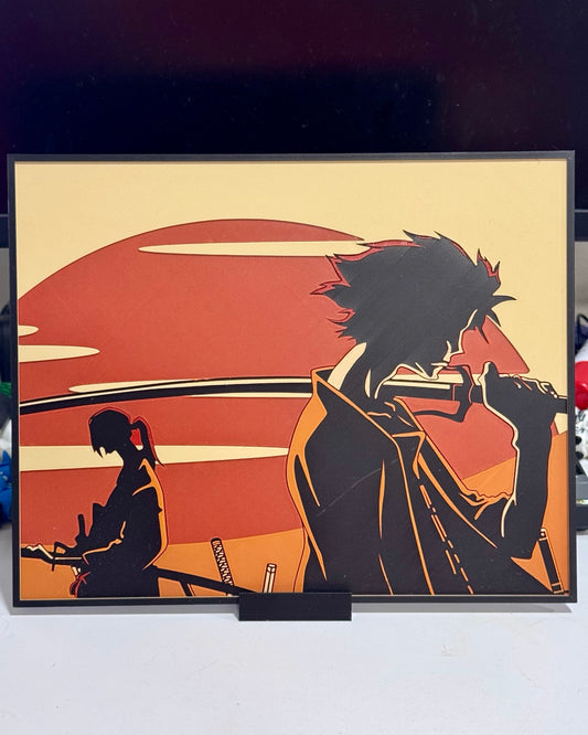 Jin and Mugen Sunset