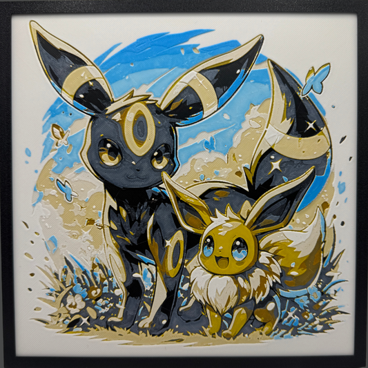 Umbreon and Eevee