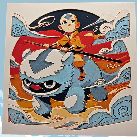 Aang and Appa
