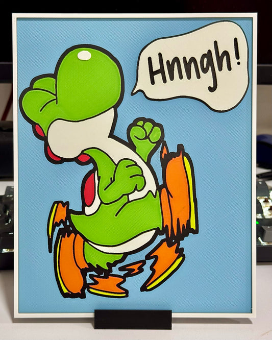 Yoshi Determined Hnngh!